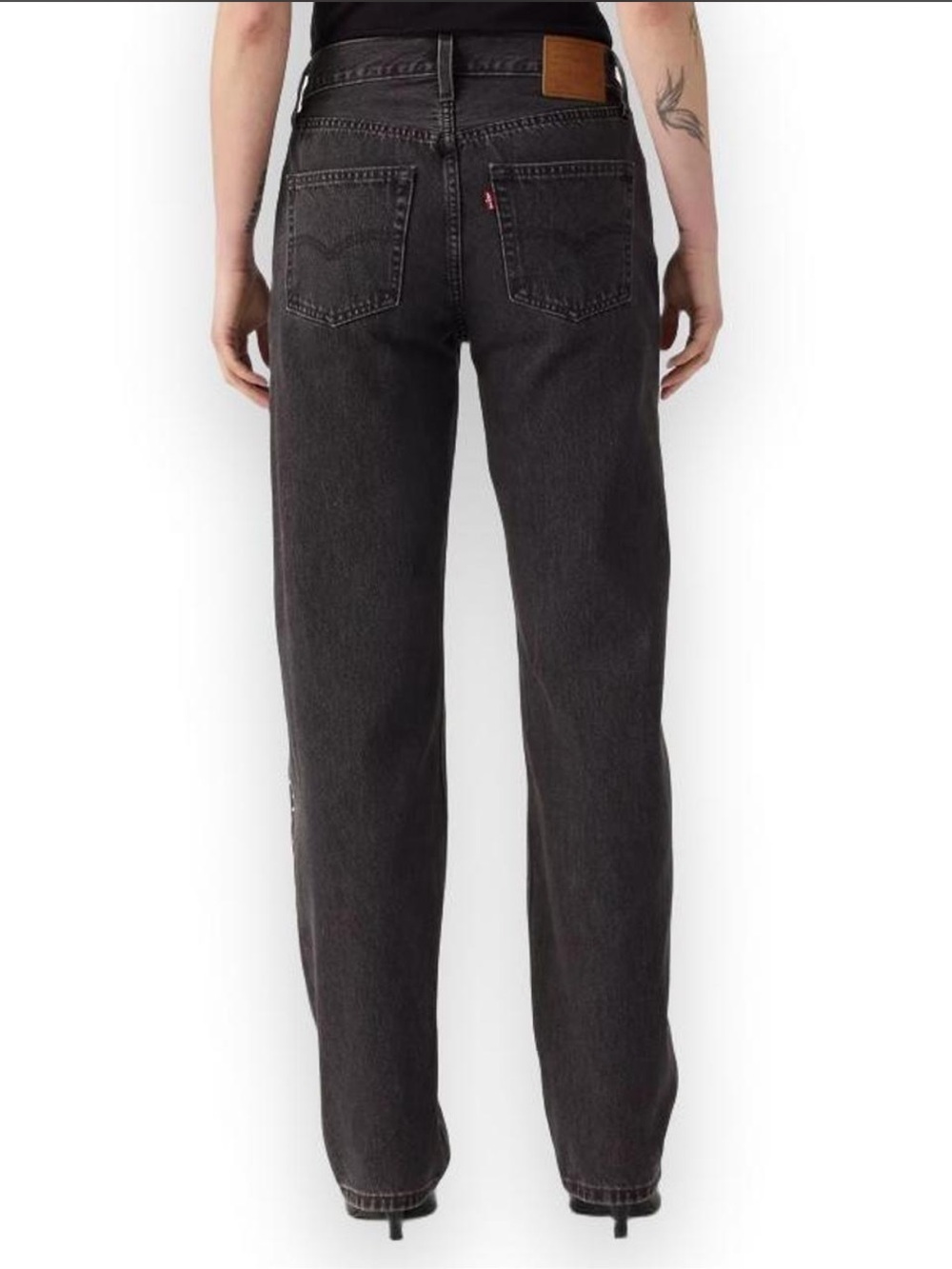 Levi's 501 90s in faded black/ washed charcoal